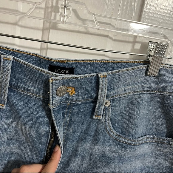 J. Crew Factory High Rise Denim Shorts Harbor Wash Light Size 28 U - Picture 3 of 8